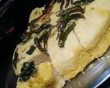 A picture of step 2 of Khaman dhokla.