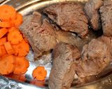 Hình bước làm 2 của món Bò Kho Sả không cần hoa hồi và bột bò kho