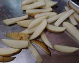 फ्रेंच फ्राइज(french fries recipe in hindi) रेसिपी चरण 1 फोटो