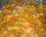 A picture of step 4 of Cauliflower dry bhaji.