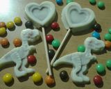 Foto del paso 7 de la receta: Paletitas y bombones de chocolate relleno con dulce de leche 🍫🍭🍭🍫