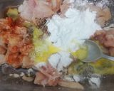 A picture of step 2 of Schezwan chicken.