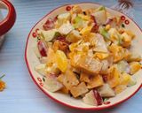 Hình bước làm 2 của món Salad trái cây trộn chả