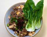 A picture of step 6 of Mapo Tofu Noodles!.