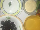 Coulis de frambuesa con menta