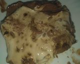A picture of step 7 of Chocolate Biscuit pudding.