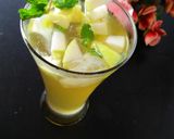 Hình bước làm 4 của món Trà táo bạc hà