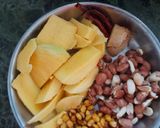 कच्चे आम और मूंगफली की चटनी(kachhe aam or mungfali ki chatni recipe in Hindi) रेसिपी चरण 2 फोटो