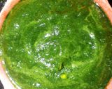 A picture of step 1 of Methi ka Mathi.