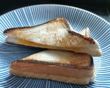 Gambar langkah 4 resipi Roti bakar kaya.
