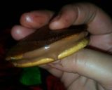 A picture of step 13 of Dora cake.