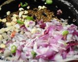 A picture of step 5 of Pasta soup recipe.
