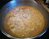 Foto del paso 4 de la receta: Arroz caldoso al azafrán con pelotillas de carne de cerdo