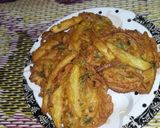 A picture of step 8 of Pakoryyy😍😍❤❤.