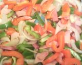 Foto del paso 4 de la receta: Alambre de salchichas..👌