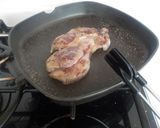 Foto del paso 9 de la receta Bistec de ternera plancha con ajos dorados