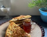 صورة لخطوة 13 من وصفة تميس محشي بالجبنه والزعتر 🫓🧀🌿