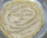 A picture of step 4 of Cinnamon pancakes.