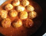 A picture of step 10 of Spicy chicken Meatball Pasta😋🍝🍲.