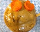 A picture of step 2 of CaroBana Smoothie.