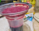 Foto langkah ke 2 dari resep Puding Lumut Buah Bit Vla Yogurt.