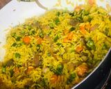 A picture of step 9 of Fried rice.