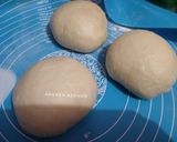Foto langkah ke 5 dari resep Roti Tawar Kental Manis tanpa Telur.