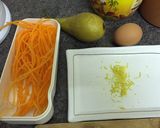 Foto del paso 1 de la receta: Ensalada de zanahoria y pera