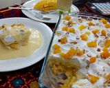 A picture of step 9 of Mango milk cake (no bake).