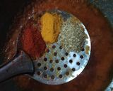 A picture of step 4 of Kashmiri rajma.