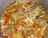 A picture of step 3 of Jollof Rice.
