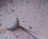 A picture of step 2 of Malai sandwich.
