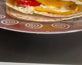 Tortilla lapos tojásos reggeli recept fázis 4 fotója