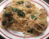 A picture of step 9 of Tuscan Chicken.