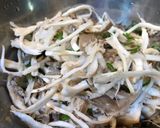 Hình bước làm 2 của món Chả nấm bào ngư tiêu đen