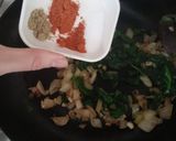 Foto del paso 2 de la receta: Milanesas de pollo con crema de espinaca y puré!✨