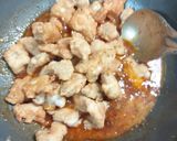 A picture of step 3 of Orange chicken.