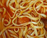 Foto del paso 8 de la receta Tallarines con pisto y chorizos criollos