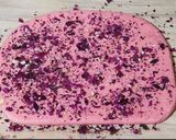 A picture of step 7 of Rose kaju katli.