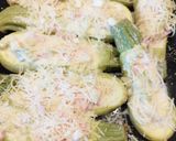 Une image de l'étape 4 de Courgettes blanches farcies, recette rapide.