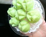 Foto langkah ke 4 dari resep Kue mangkuk santan pandan.