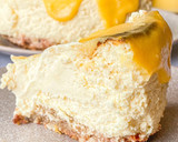 Foto del paso 8 de la receta: Cheesecake cremosa de limón con lemon curd