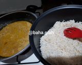 Foto langkah ke 2 dari resep Nasi Mandhi Susu Magic Com/Rice Cooker.