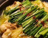 A picture of step 7 of Amazing Yuzu Pepper Shabu-Shabu with Green Onions.