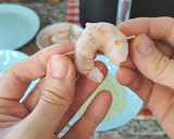 Foto del paso 4 de la receta: Gambas fritas con coco y chutney de melocotón en AirFryer Ninja