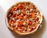 Foto langkah ke 6 dari resep Simpel Pizza buat yang lagi diet, 10 menit saja.
