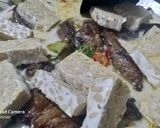 Foto langkah ke 3 dari resep Mangut Pari Asap Tempe.
