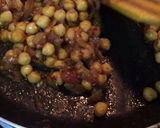 A picture of step 1 of Samosa chat.