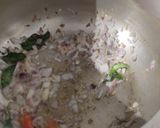 A picture of step 1 of Palak Daliya Khichdi.