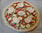 Foto del paso 9 de la receta: Pizza vegetal con queso de cabra